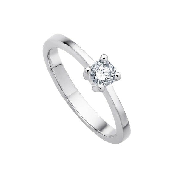 Verlobungsring M-EH001033-WG Diamantring - Meyra-Trauringe